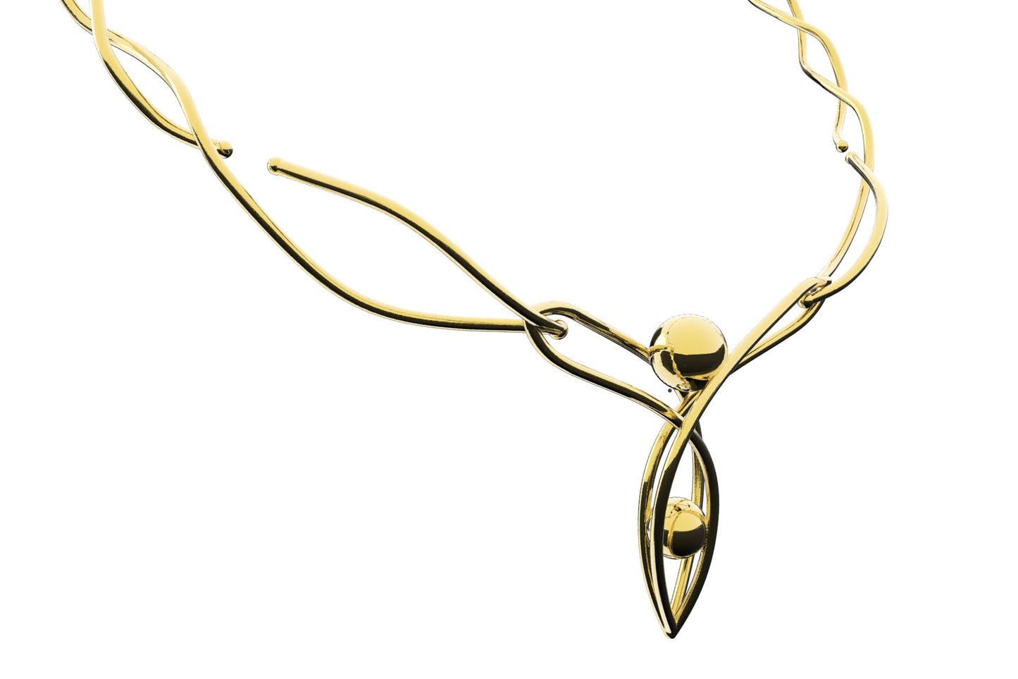 Linear necklace