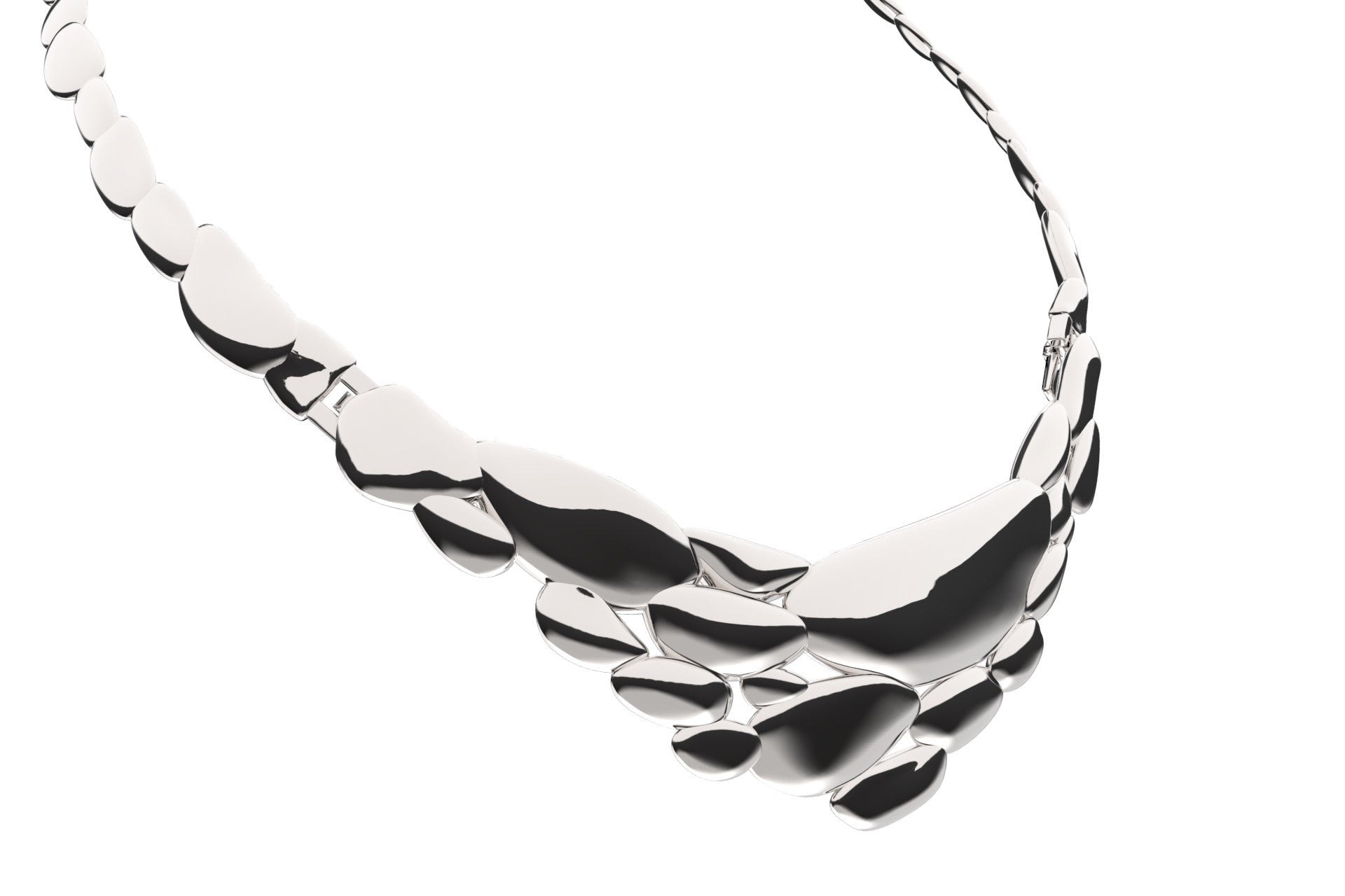 Rhodium Plated or Sterling Silver